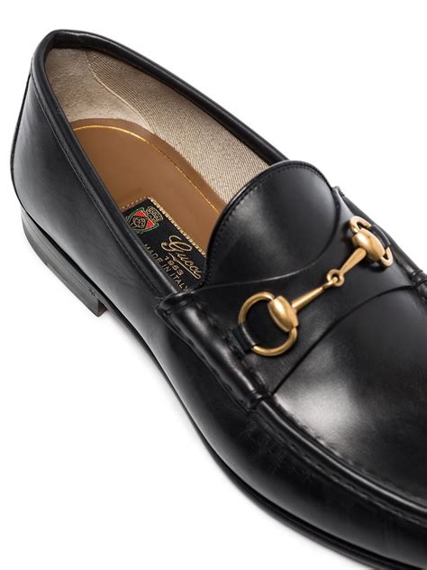 Black Gucci 1953 Horsebit Loafers for Men 